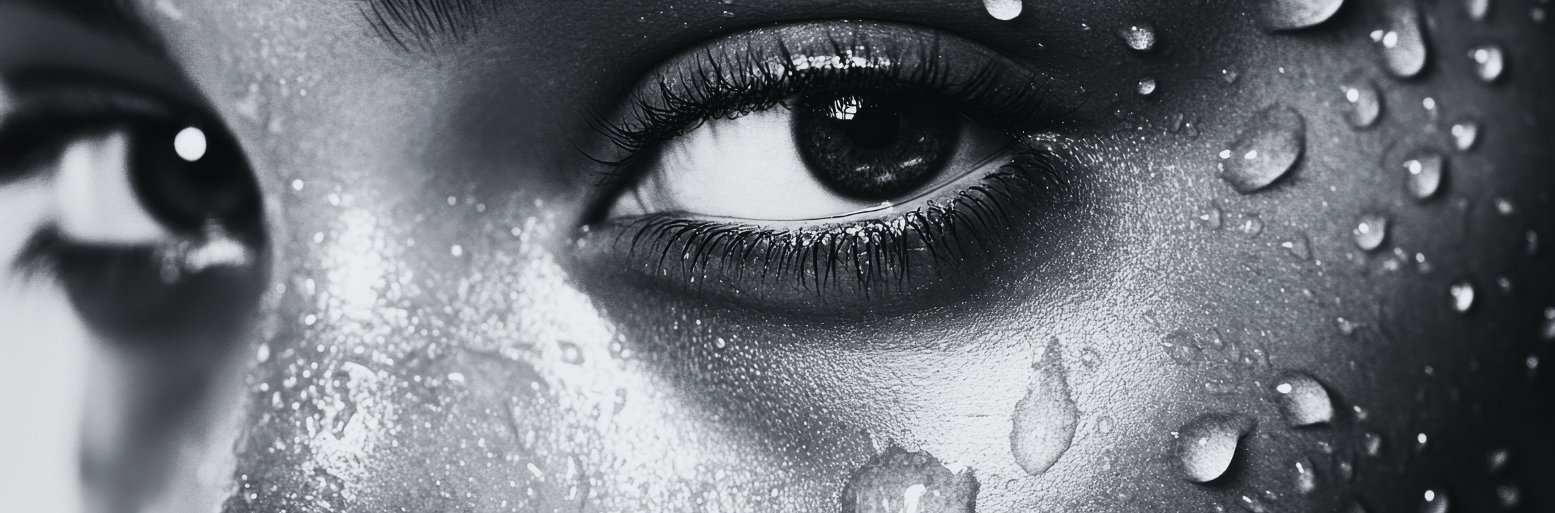 woman's eye's and looking for answers