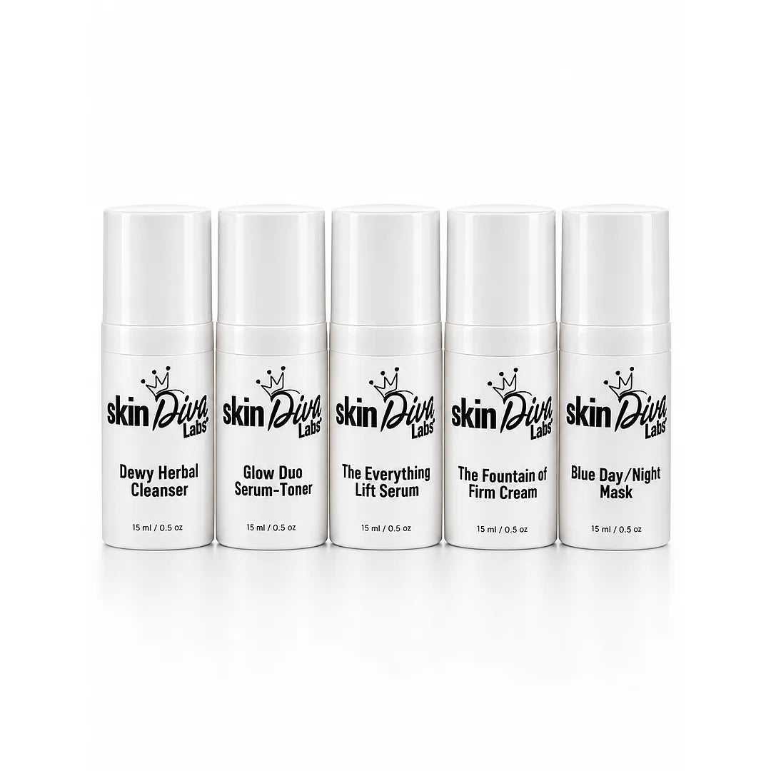 Complete product line travel size no pouch showing